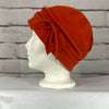 Parkhurst Womens Orange Pull On Wool Hat