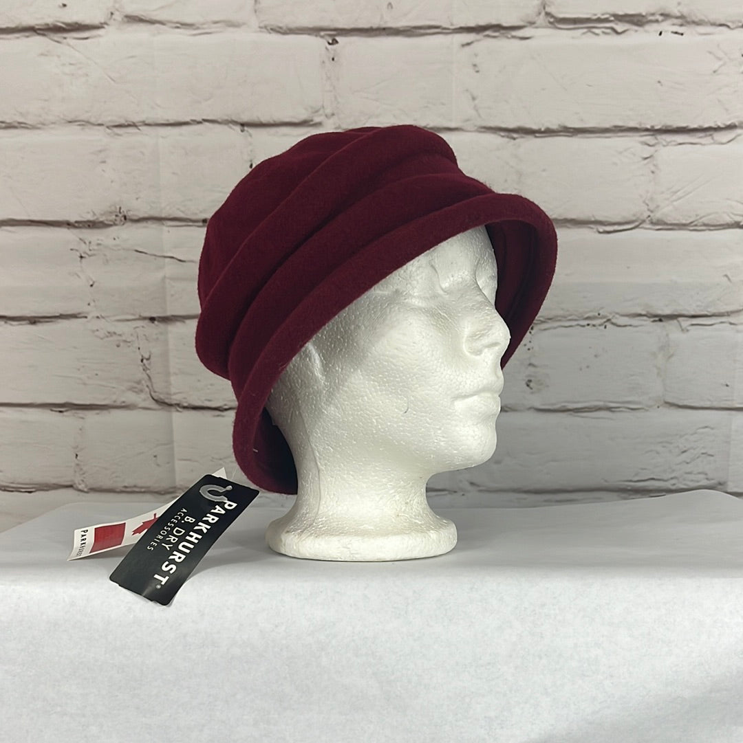 Parkhurst Womens Amarone Cloche Hat Lined Brim