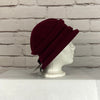 Parkhurst Womens Amarone Cloche Hat Lined Brim