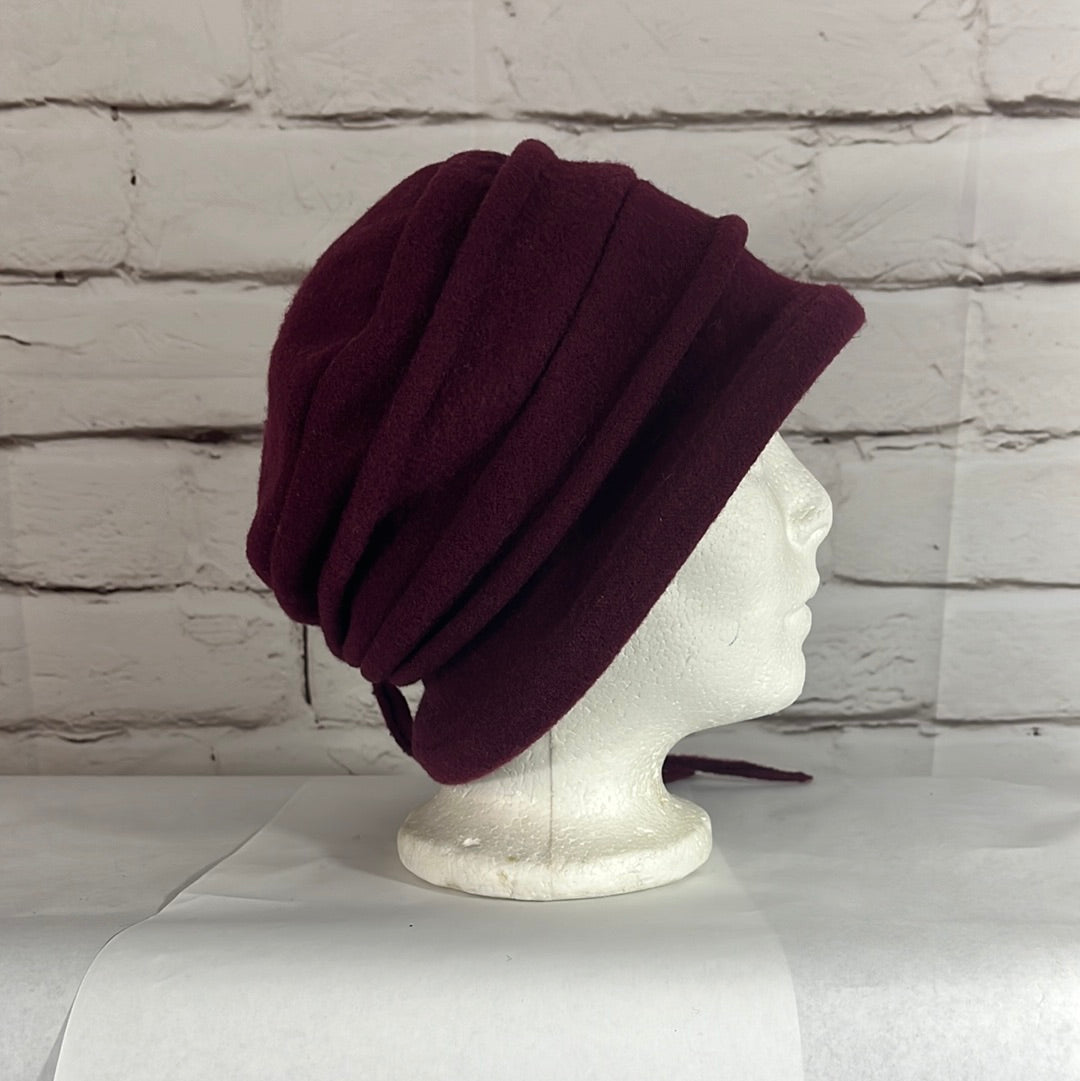 Parkhurst Womens Cloche Mulberry Hat Lined Brim