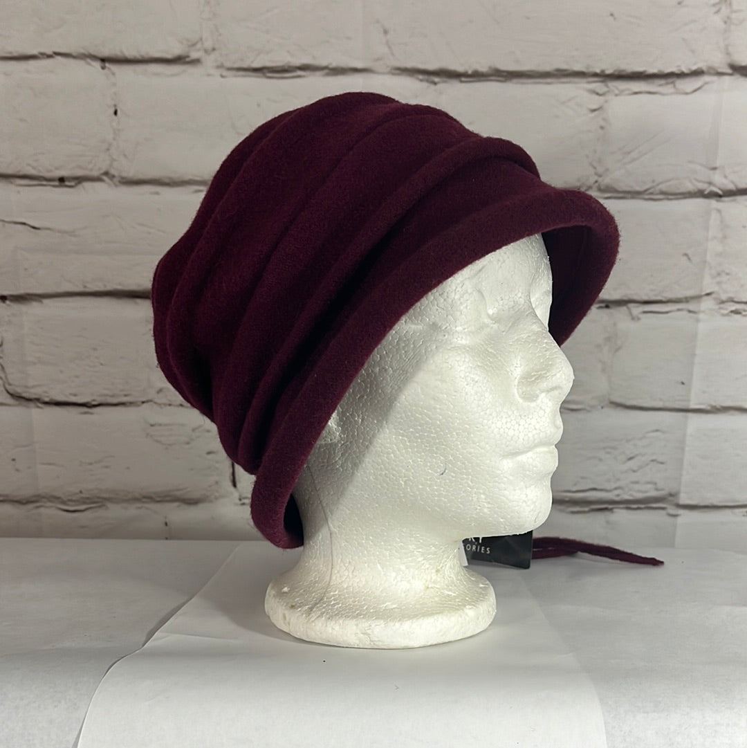 Parkhurst Womens Cloche Mulberry Hat Lined Brim