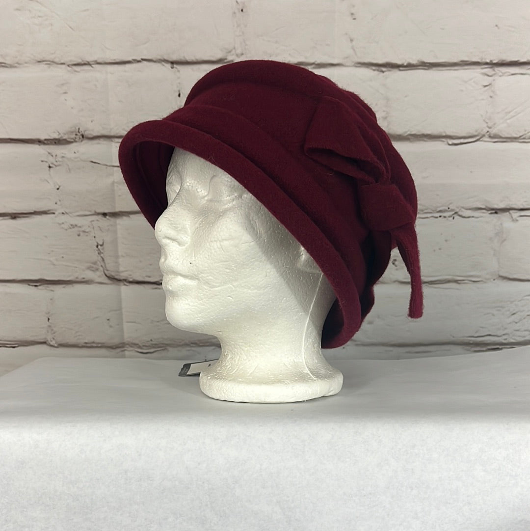 Parkhurst Womens Amarone Cloche Hat Lined Brim