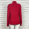 Cotton Country Womens  Sweater Turtleneck X-Large Cable Knit Tight Knit Long Sleeve