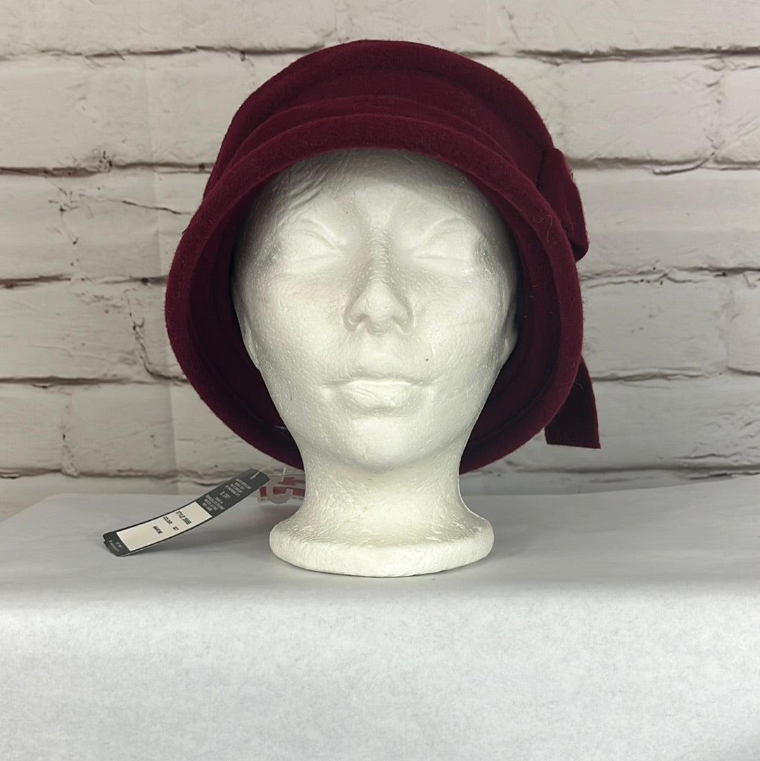 Parkhurst Womens Amarone Cloche Hat Lined Brim