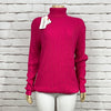 Cotton Country Womens  Sweater Turtleneck X-Large Cable Knit Tight Knit Long Sleeve