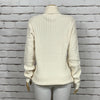 Cotton Country Womens  Sweater Turtleneck X-Large Cable Knit Tight Knit Long Sleeve