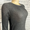 Parkhurst Sweater Womens Crew Neck Stretch Tight Knit Long Sleeve