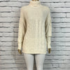 Cotton Country Womens Sweater Turtleneck Cable Knit Tight Knit Long Sleeve