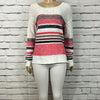 Cotton Country Sweater Womens Round Neck Tight Knit Lightweight Long Sleeve