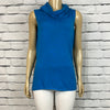 Parkhurst Top Womens Cowl Neck Tight Knit Sleeveless Relax Fit