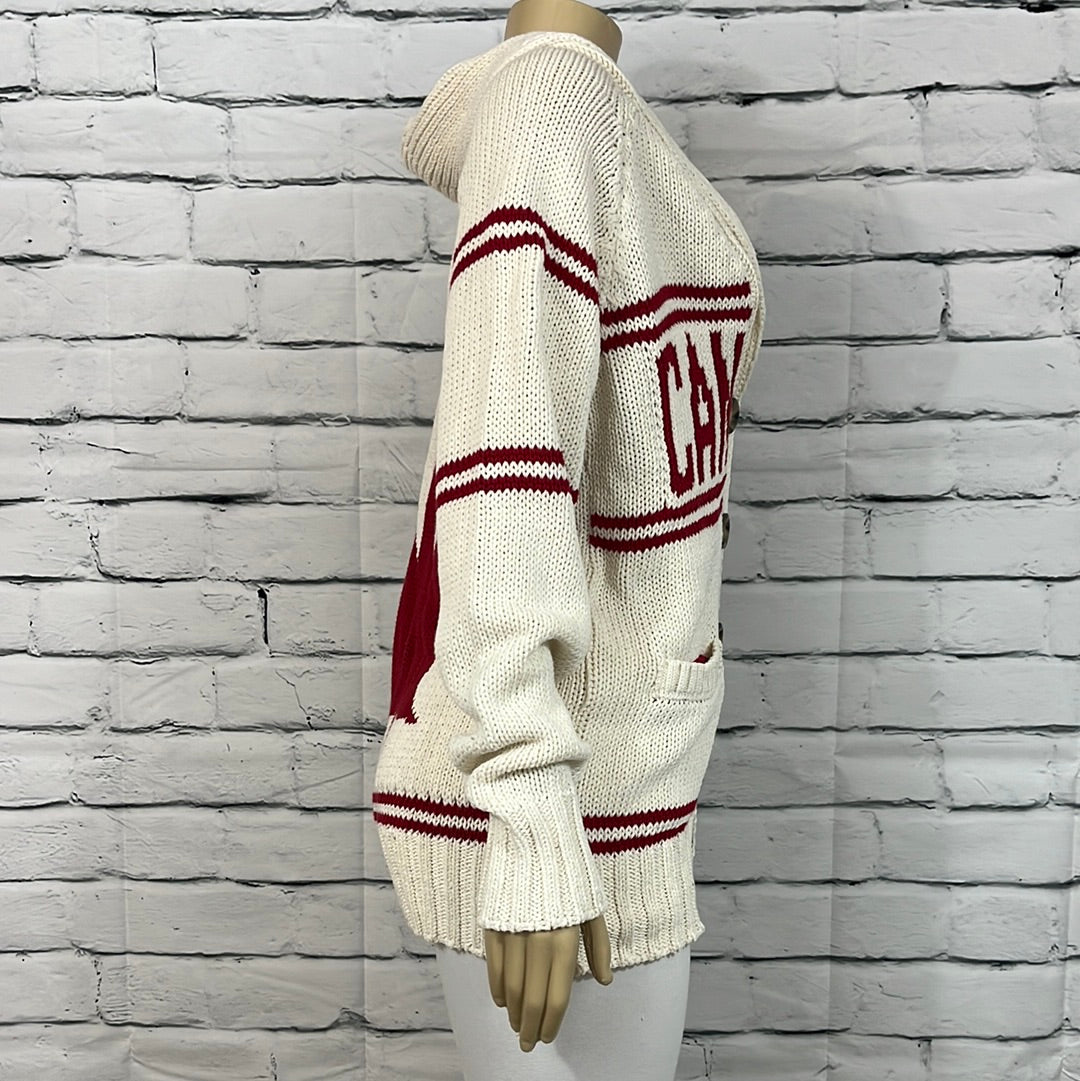 Canadiana Eco Cotton Cardigan Unisex