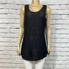 Parkhurst Top Womens Large Black Scoop Neck Sleeveless Tank Top