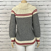 Canadiana Eco Cotton Cardigan Womens Medium Chunky Knit Buttons Long Sleeve