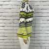 Cotton Country Sweater Womens V-Neck Fair Isle Long