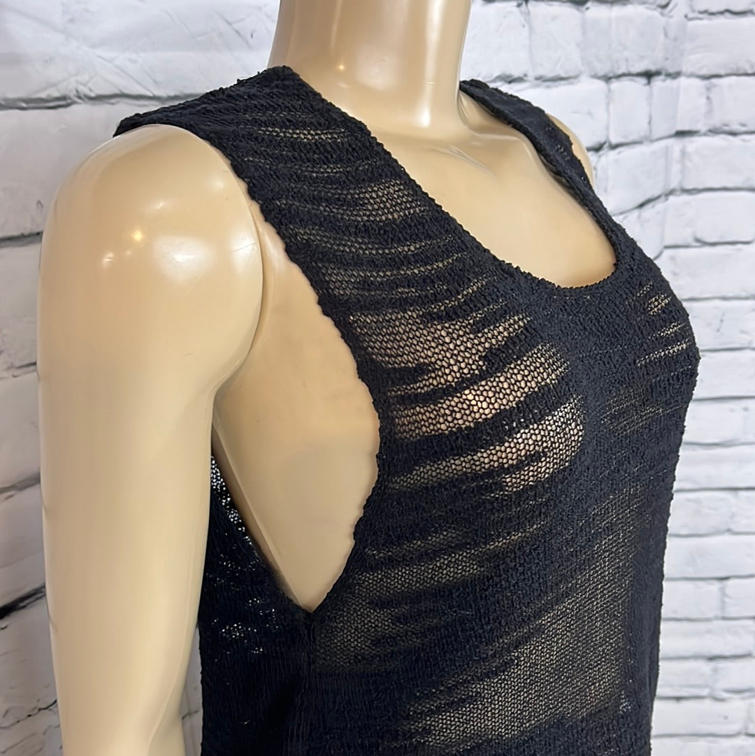 Parkhurst Tank Top Womens Black Scoop Neck Sleeveless