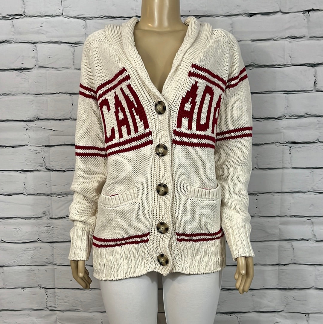 Canadiana Eco Cotton Cardigan Unisex